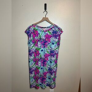 Lilly‎ Pulitzer Robyn Dress In The Garden Print